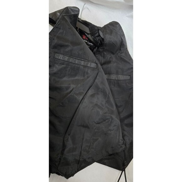Event Biker Leather Vest XXL - Picture 5 of 5